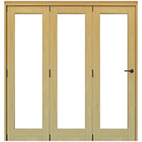 Timber Internal Bi-fold Door set, (H)2060mm (W)1793mm