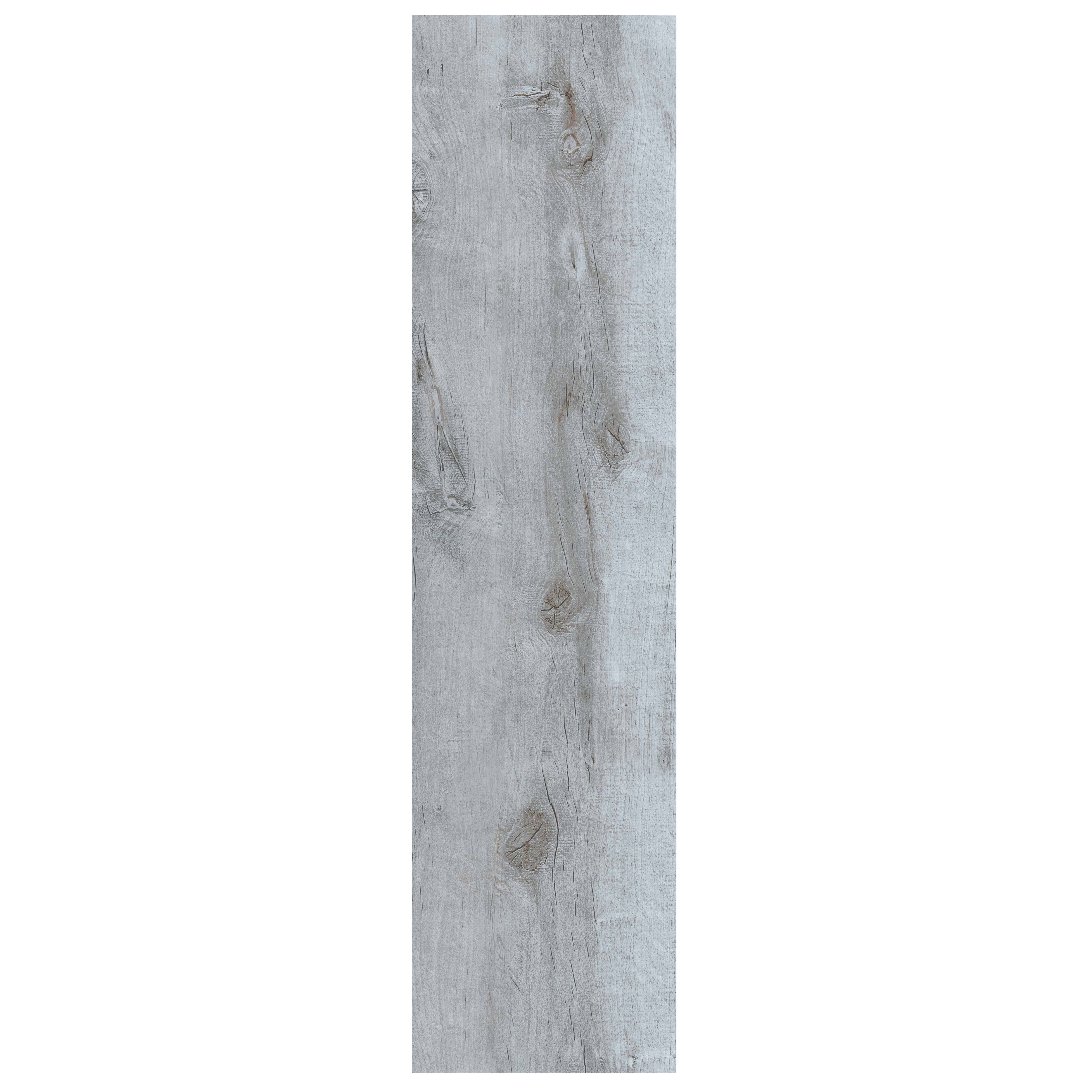 Timberwood Grey Matt Wood effect Porcelain Outdoor Floor Tile, Pack of 2, (L)1200mm (W)300mm