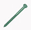 Timco Coach screw (Dia)10mm (L)100mm, Pack of 10
