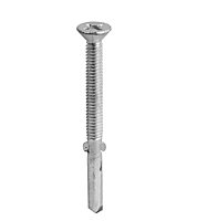 Timco Hex Zinc-plated Steel Roofing screw (Dia)5.5mm (L)120mm, Pack of 100