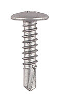 Timco Phillips Wafer Zinc-plated Screw (Dia)4.8mm (L)22mm, Pack of 200