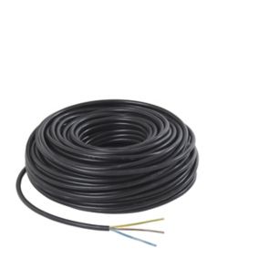 Time 3183Y Black Cable 1.5mm² x 50m