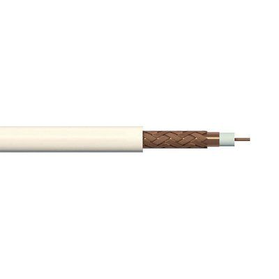 Time GT100 White Coaxial cable, 50m