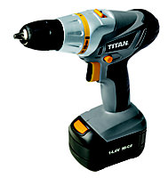 Titan 14.4V 2 x 1.5Ah Ni-Cd Cordless Drill driver TTD272DDH