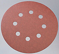 Titan Sanding disc set (D)115mm 120 grit, Pack of 10