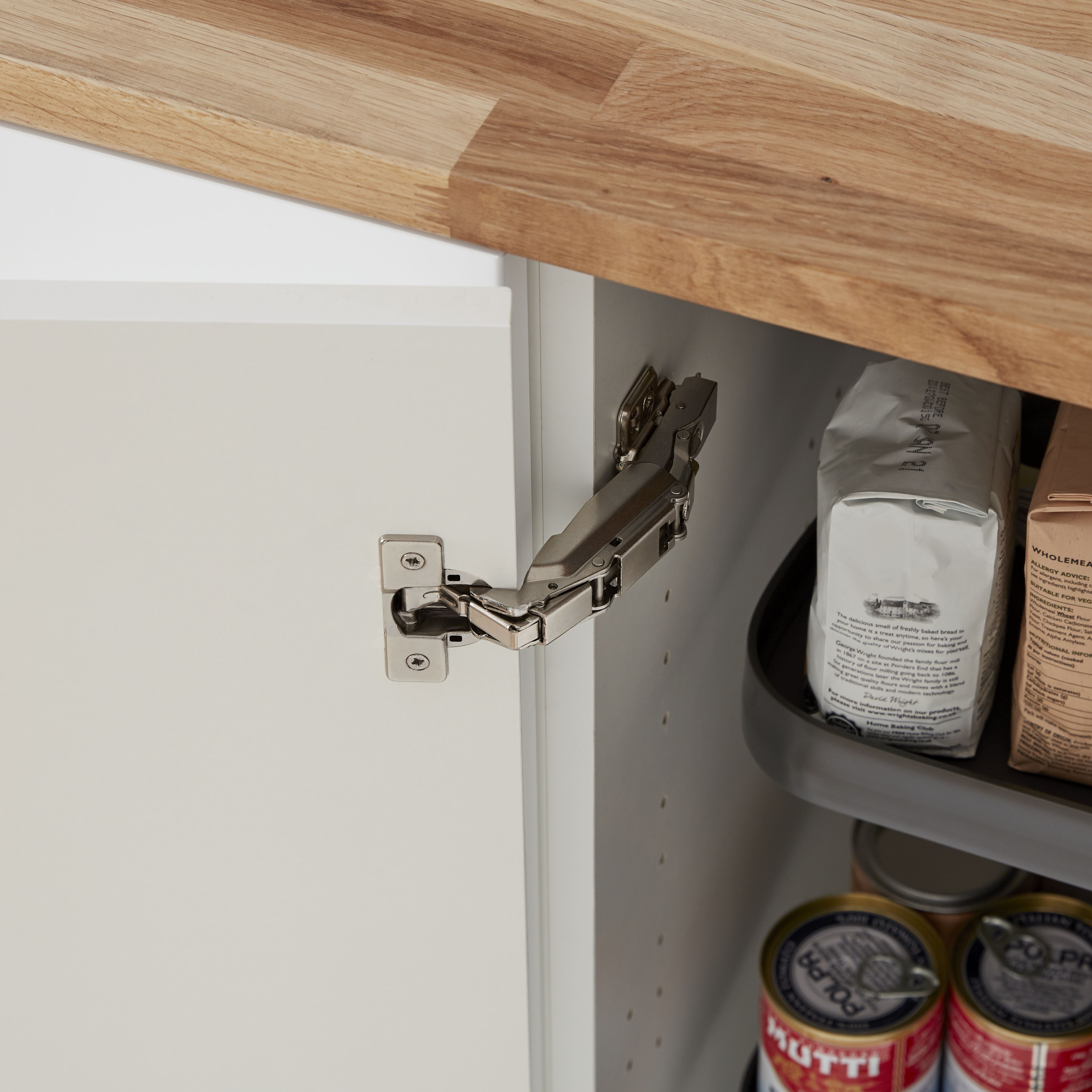 Titus Soft-close 165° Wide-angle Cabinet hinge, Pair of 2