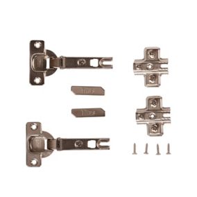 Titus Soft close fixings sold separately 110° Sprung Cabinet hinge, Pair of 2