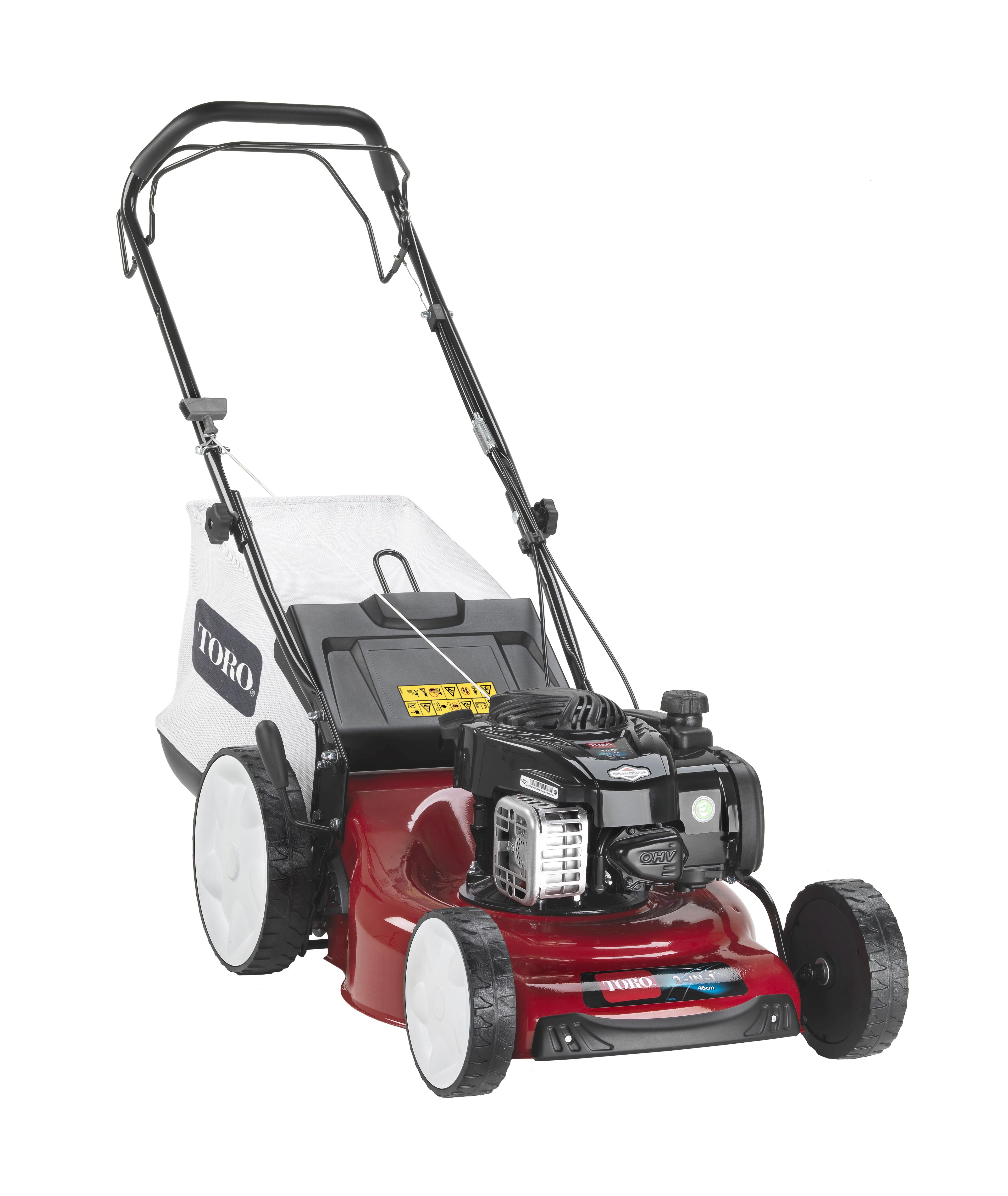 B&q petrol lawnmower discount review