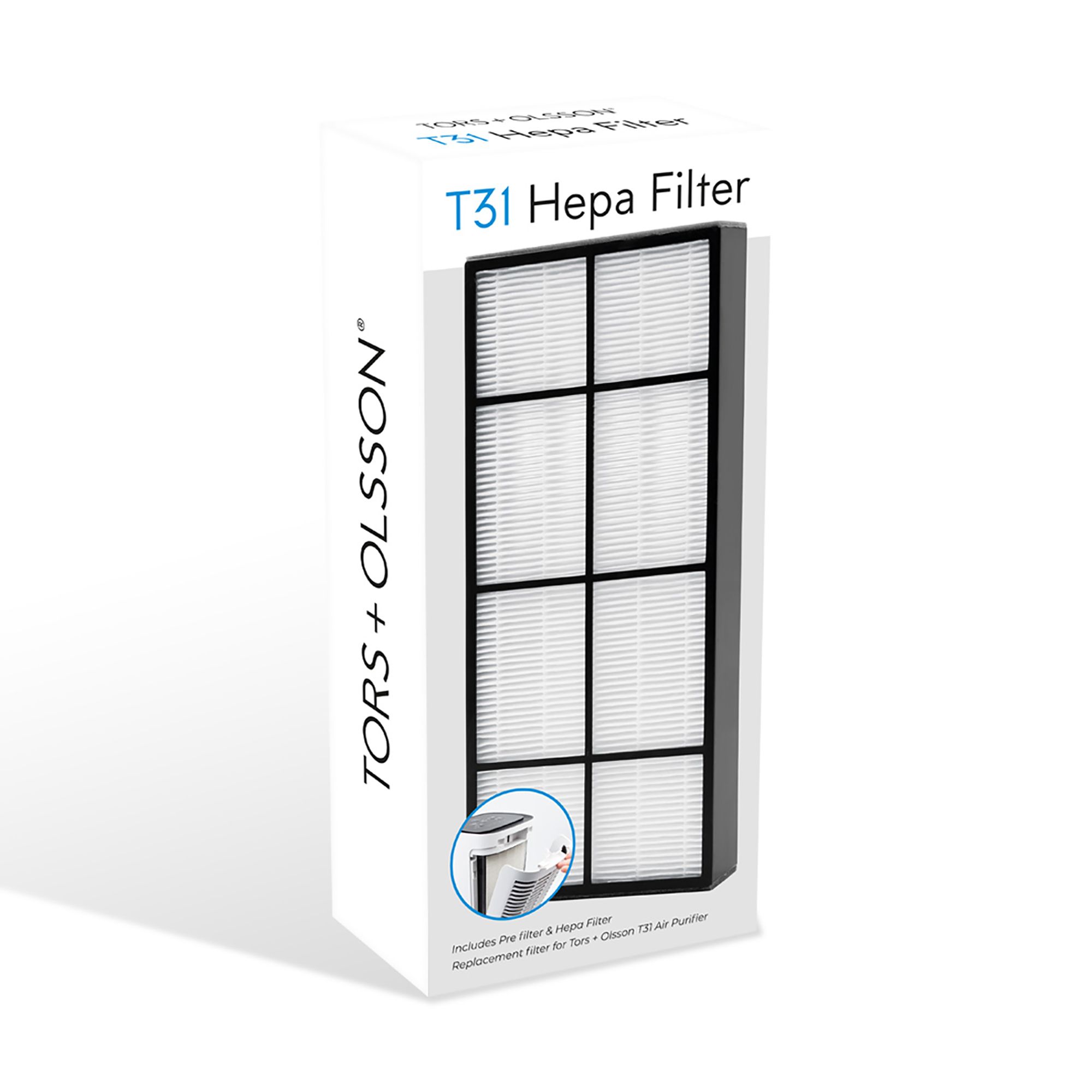 Tors + Olsson 42179 Carbon & HEPA Air purifier filter