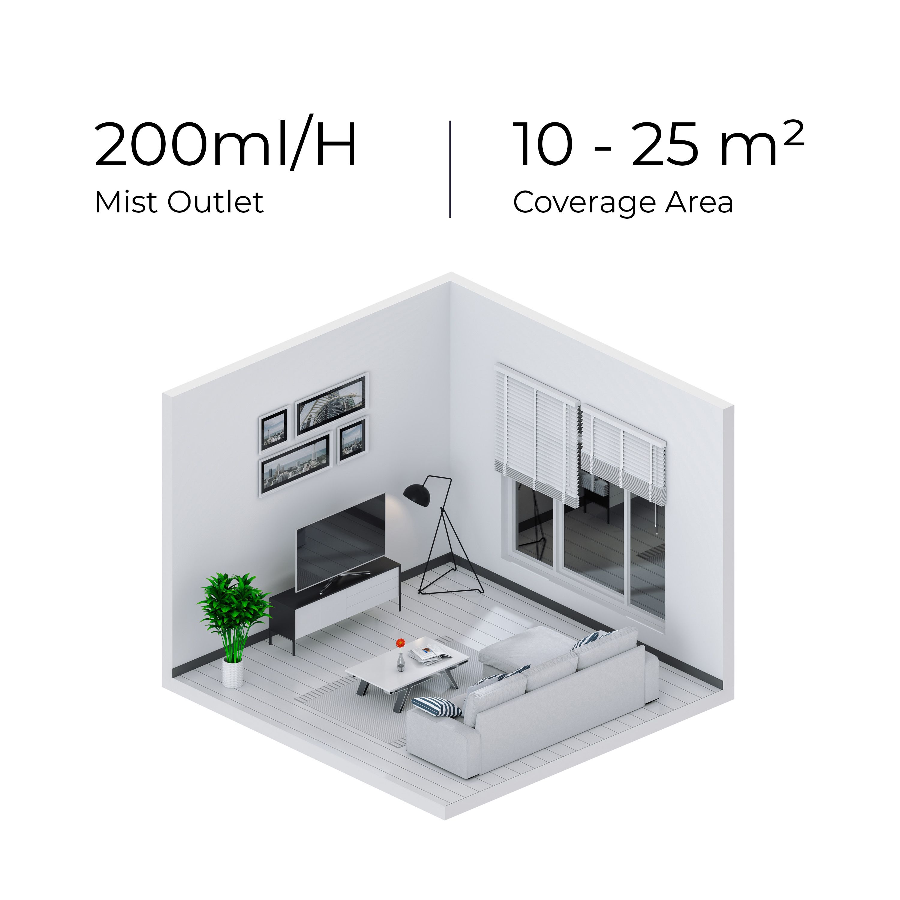 Tors + Olsson T300 Humidifier 2L Air humidifier