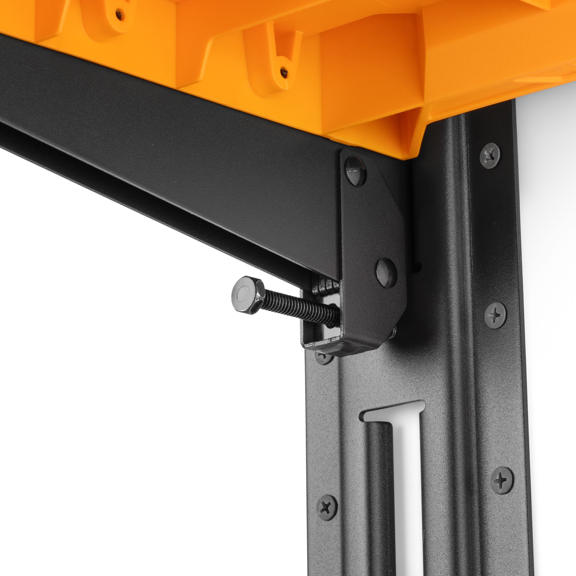 Toughbuilt StackTech 2 shelf Galvanised steel & plastic Shelving system (H)440mm (W)546mm (D)508mm