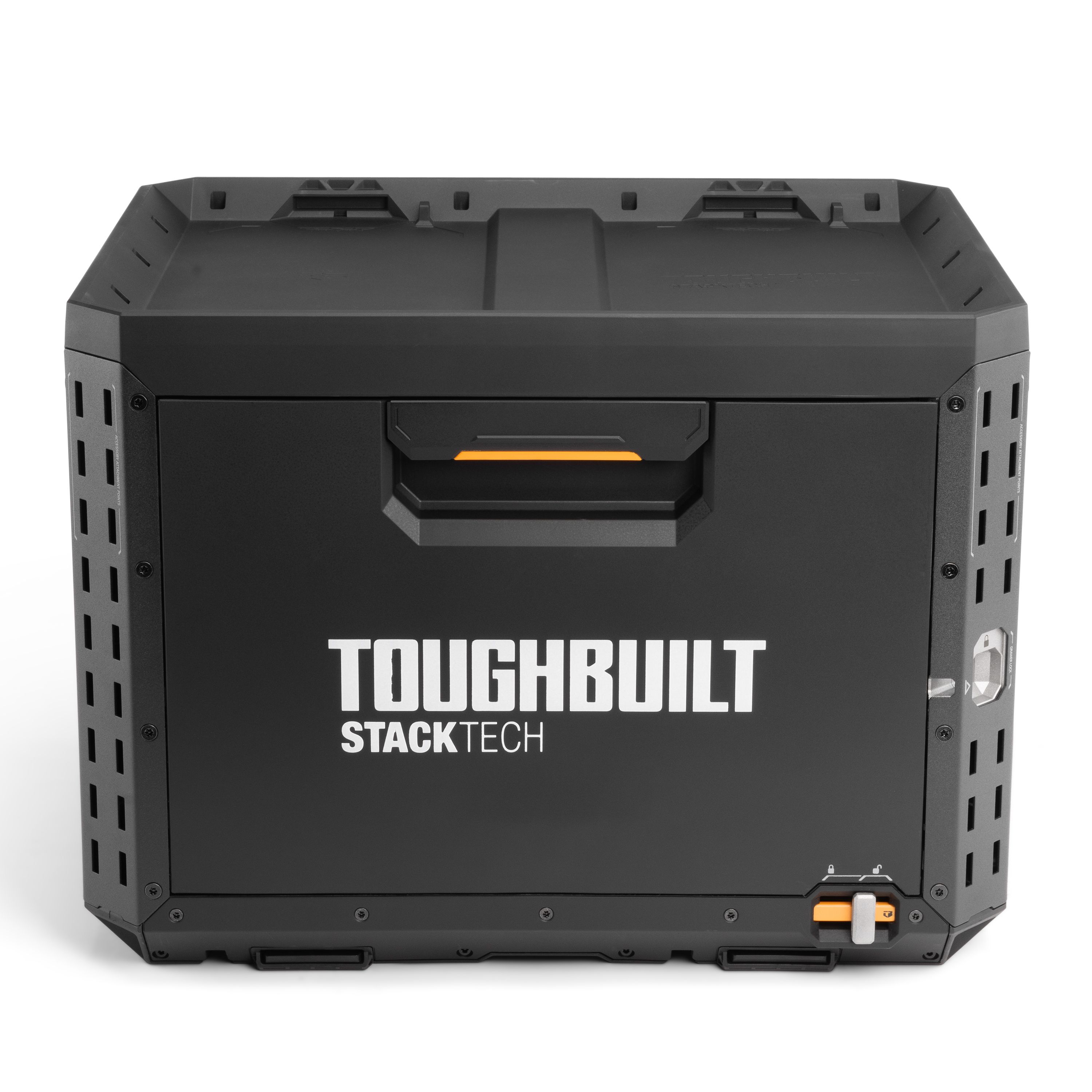 Toughbuilt StackTech Black 16in 1 Drawer system chest