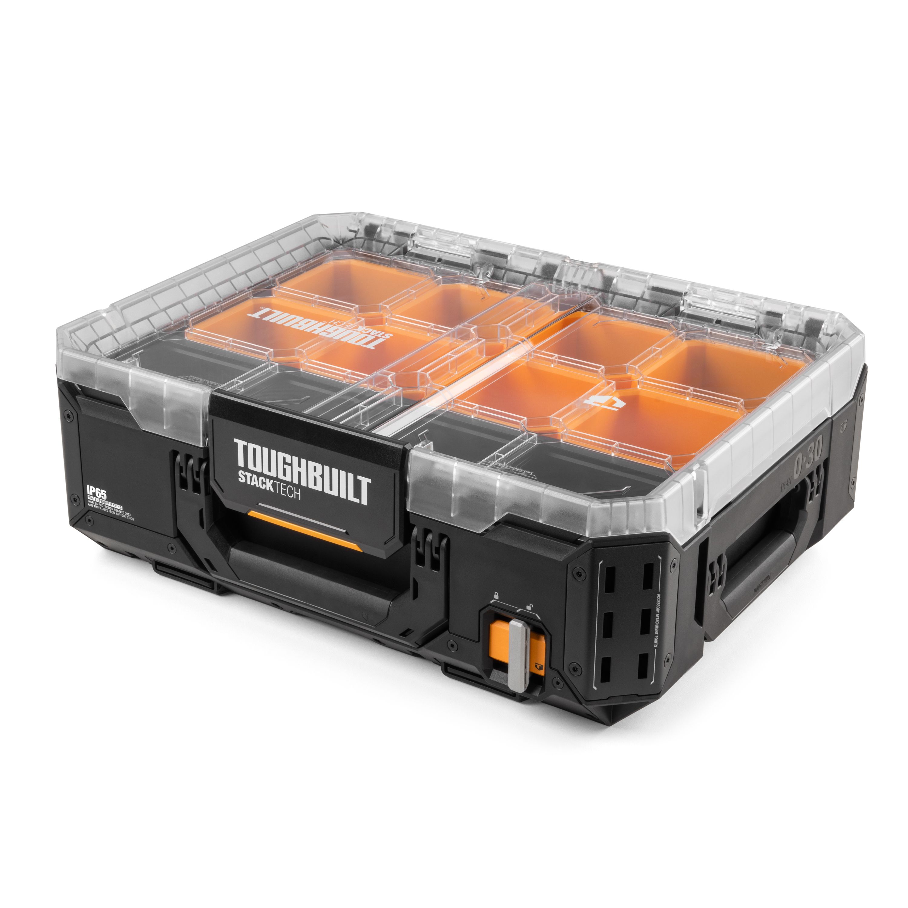 StackTech &amp orange Organiser 12 compartments