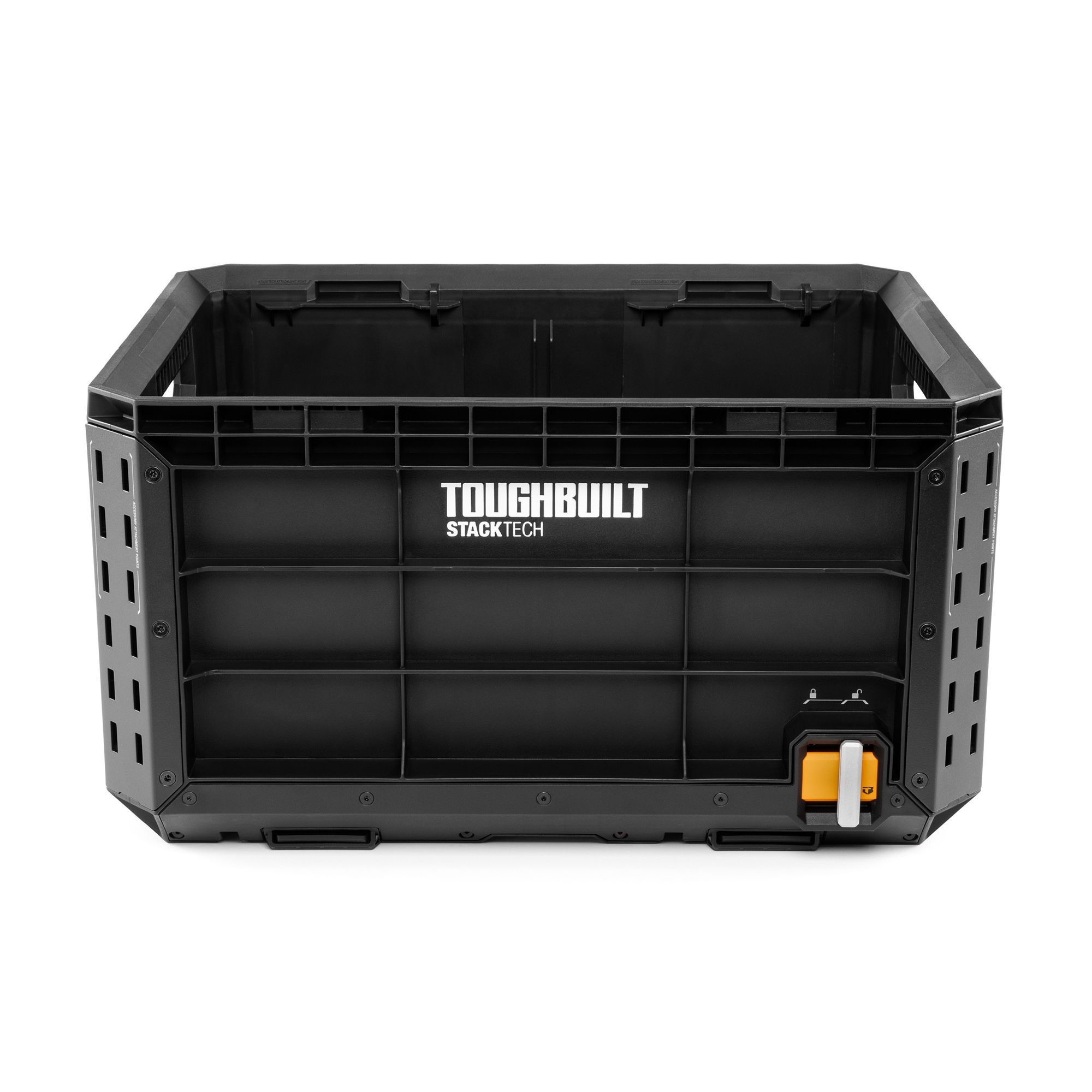 Toughbuilt StackTech Black Tool Crate