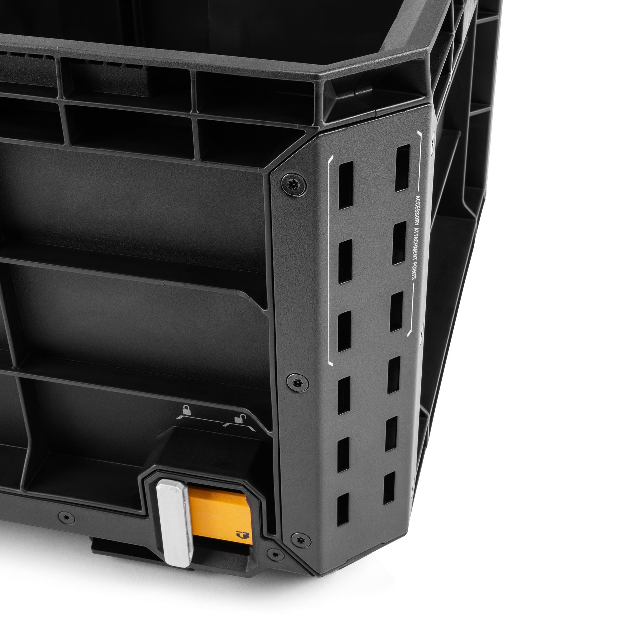 Toughbuilt StackTech Black Tool Crate