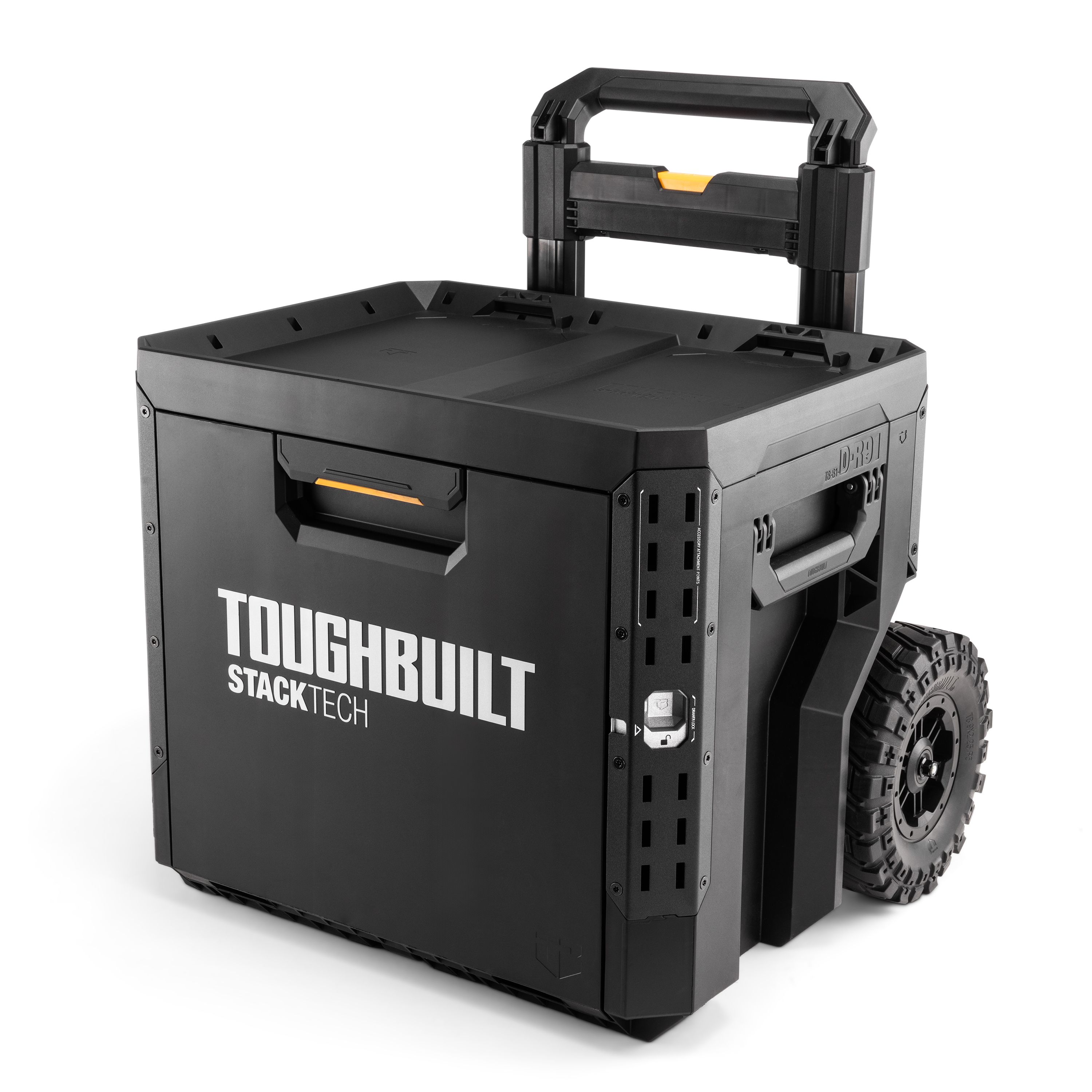 Toughbuilt StackTech Rolling Black 20in 1 Drawer system chest