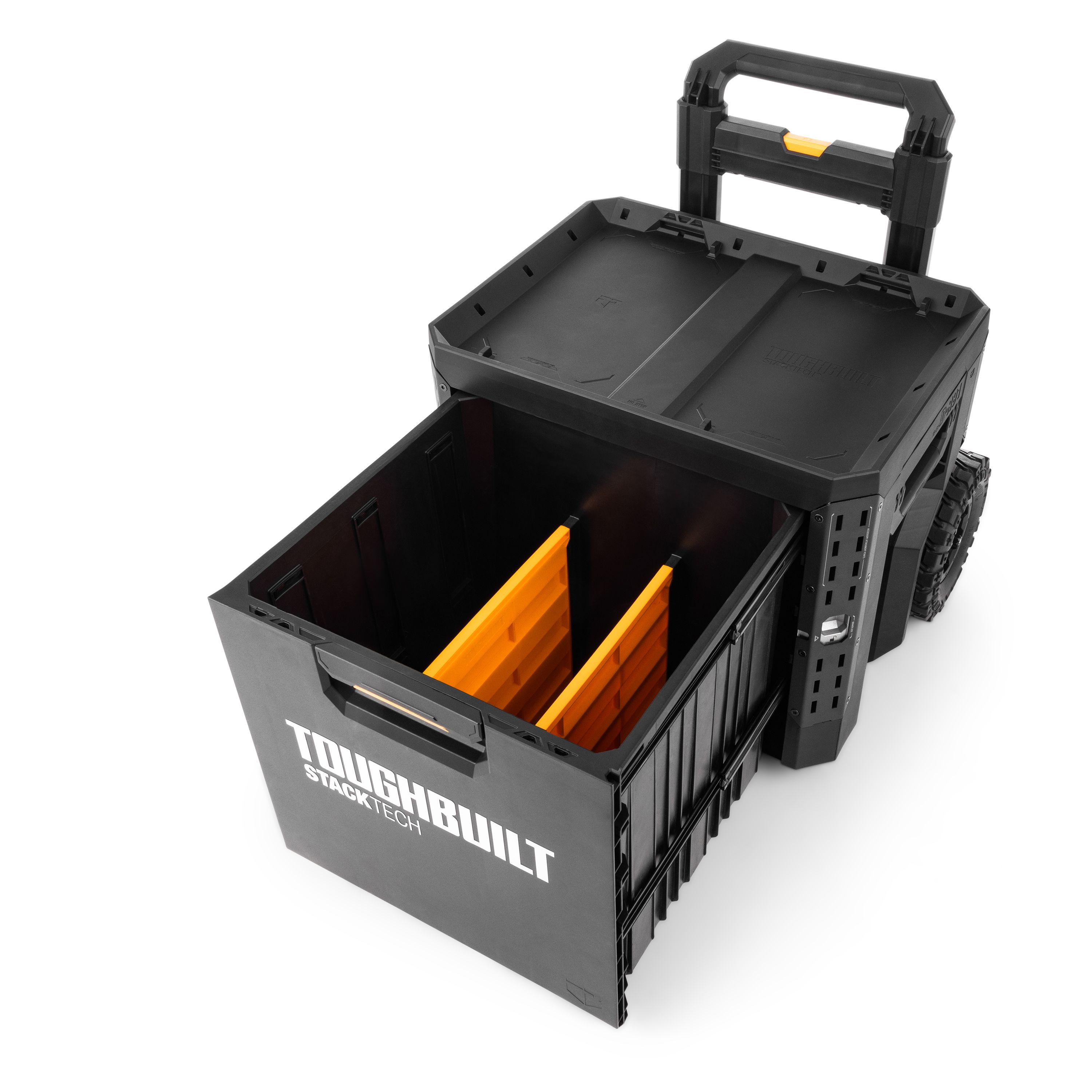 Toughbuilt StackTech Rolling Black 20in 1 Drawer system chest