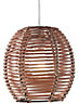 Toulouse Brown Light shade (D)20.2cm