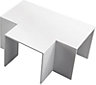 Tower Flat 50mm White Trunking tees