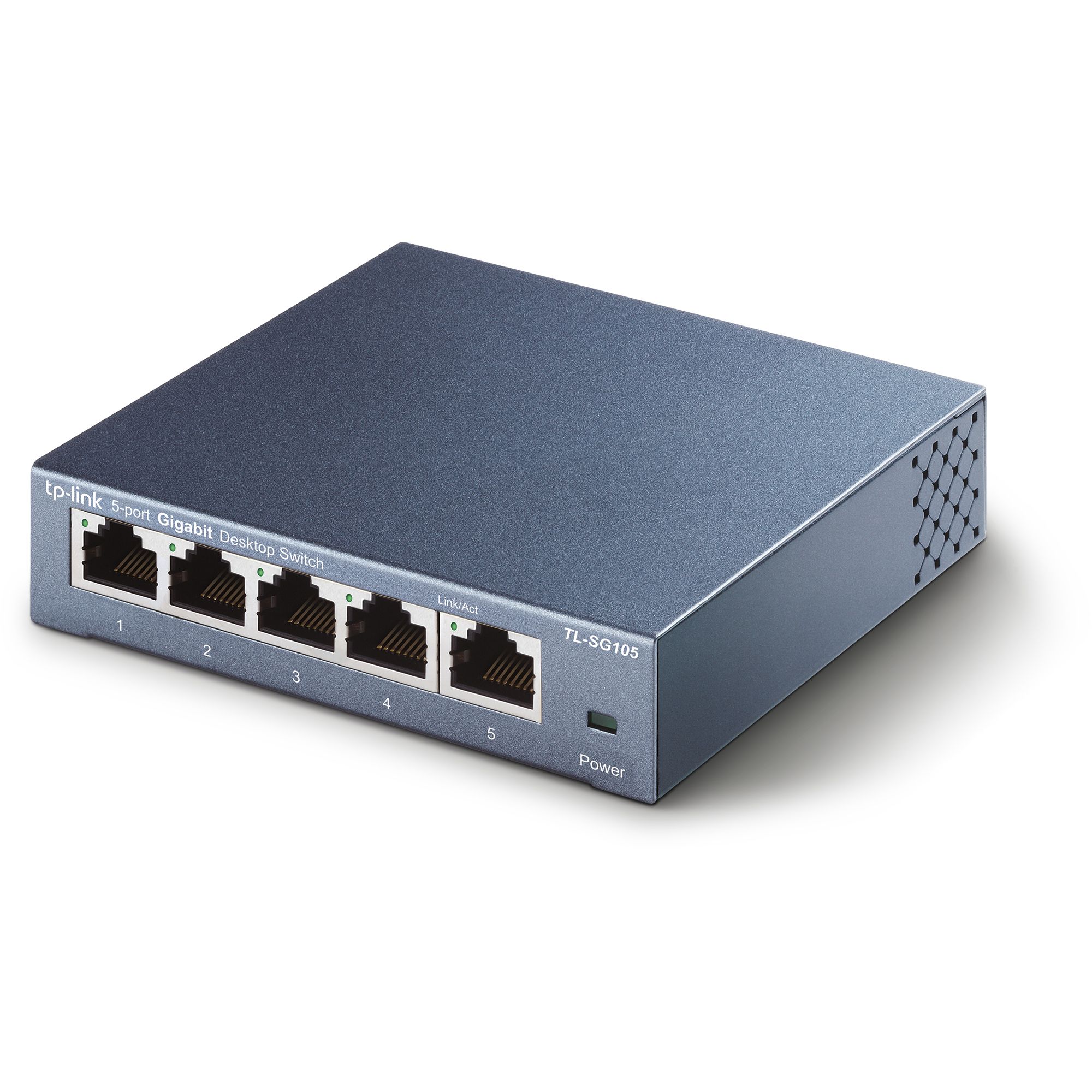 TP Link 5 port Navy Blue Ethernet switch