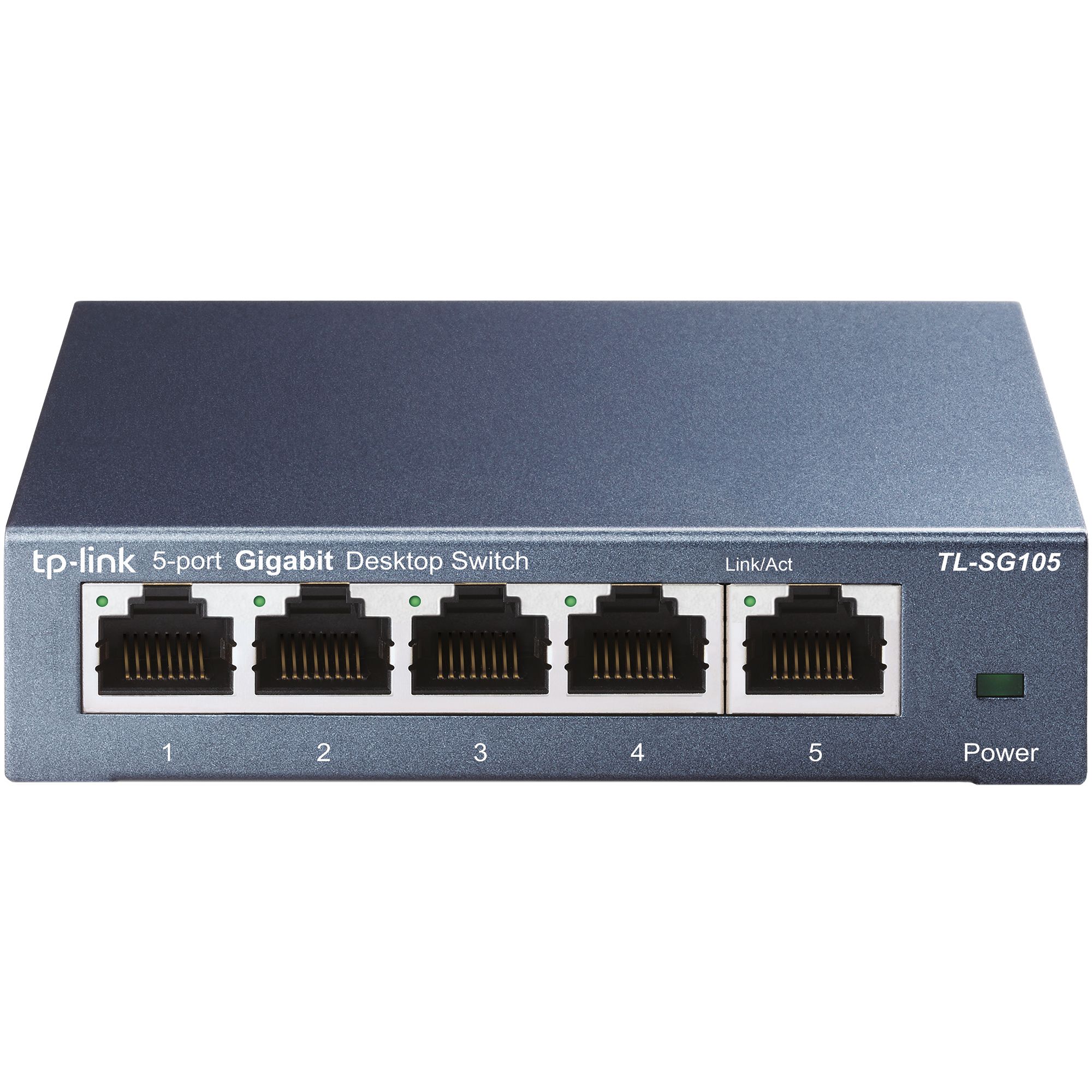 TP Link 5 port Navy Blue Ethernet switch