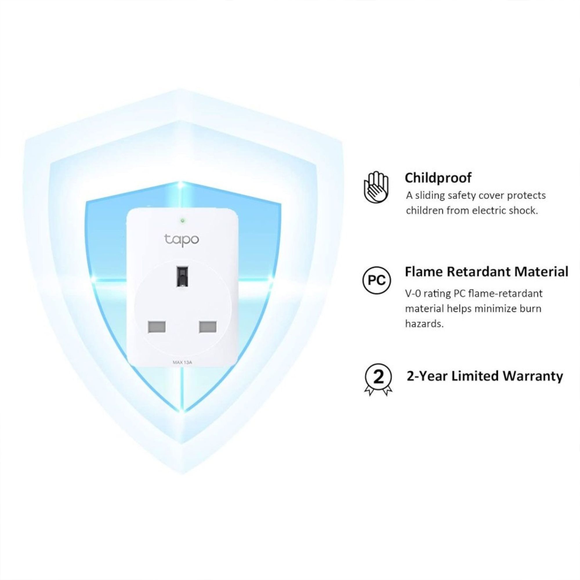 TP-Link Mini Compact Plug 100-240V