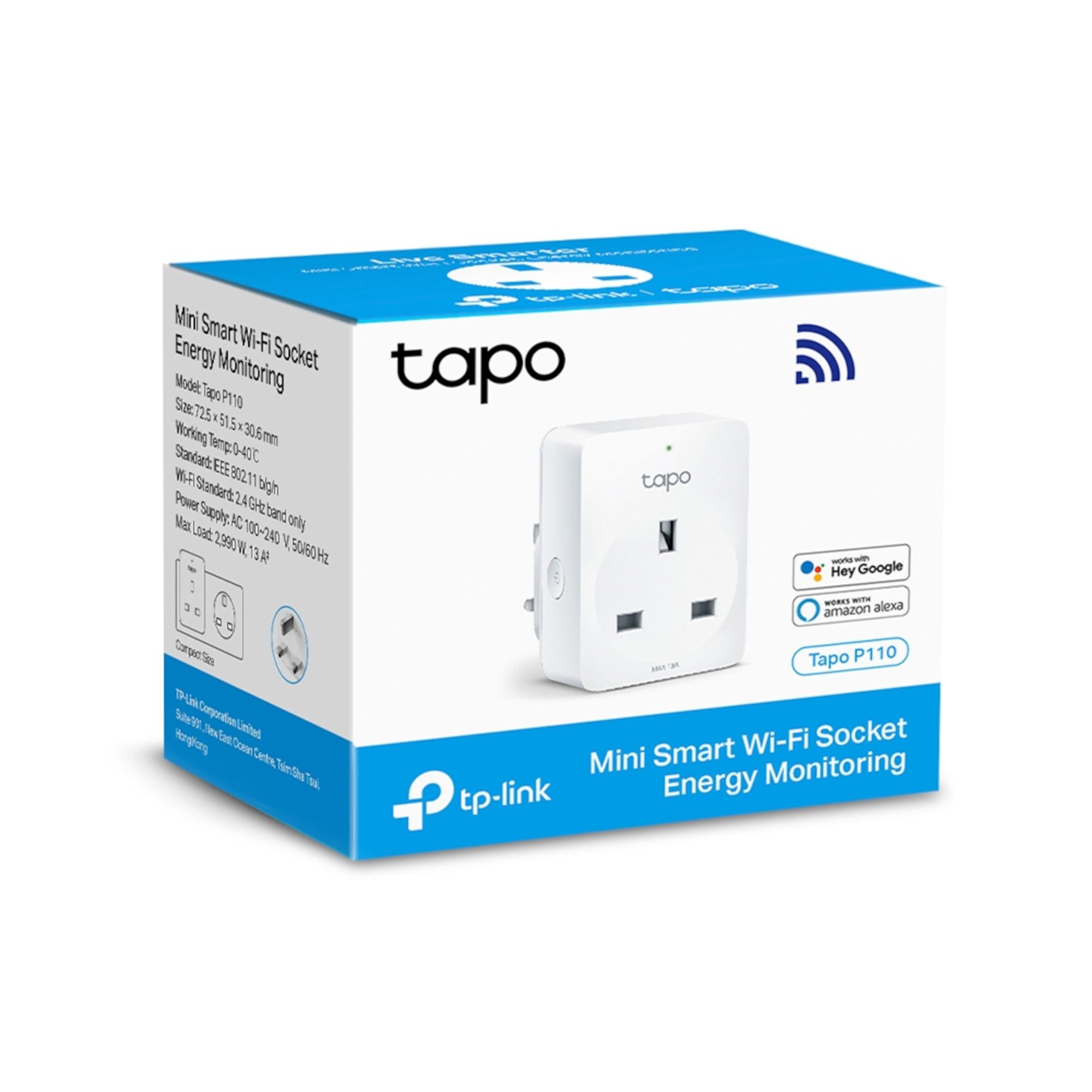 TP-Link Mini Compact Plug 100-240V