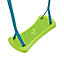 TP Toys Multi double Green & Wood Swing & slide (L) 2760mm x (W) 2810mm
