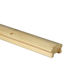 Traditional Natural 41mm Handrail, (L)2.4m (W)66mm