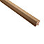 Traditional Oak 41mm Heavy handrail, (L)2.4m (W)59mm