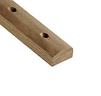 Traditional Oak Baserail, (L)4.2m (W)63mm