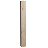 Traditional Pine Newel base (H)915mm (W)82mm