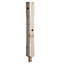 Traditional Pine Stop chamfer intermediate newel post (H)82mm (W)82mm