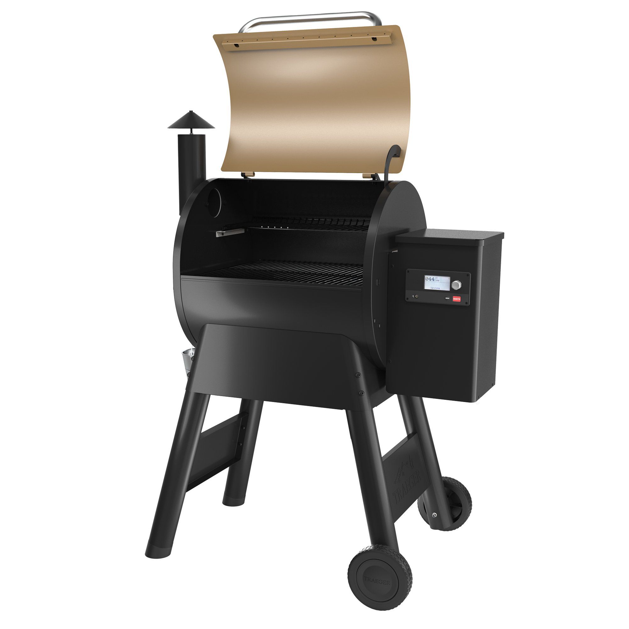 Traeger TFB57GZEC Bronze Wood burning grill 1029mm (W) x 670mm (D) x 1344mm (H)