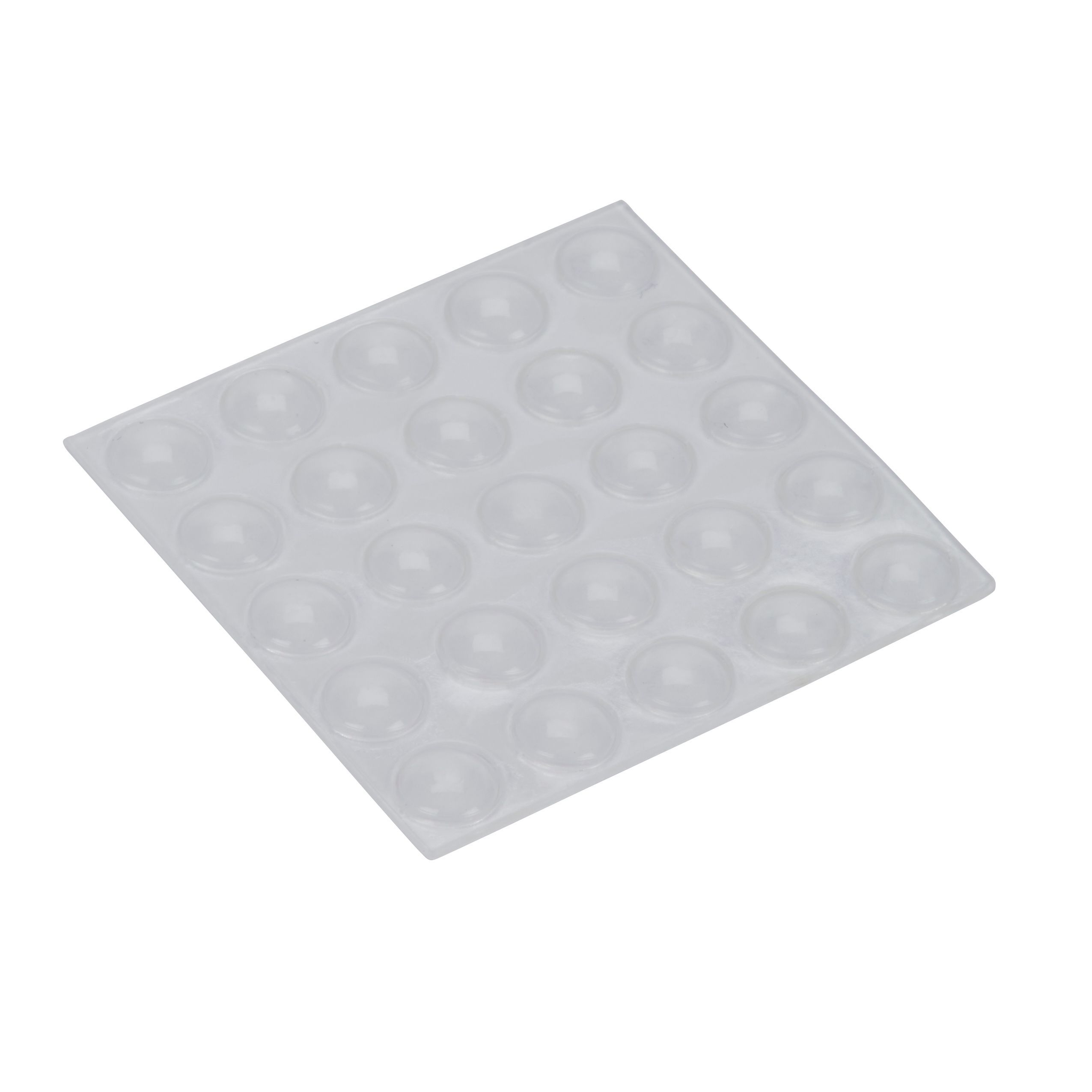 Transparent PVC Bumper+ (Dia)8mm, Pack of 25