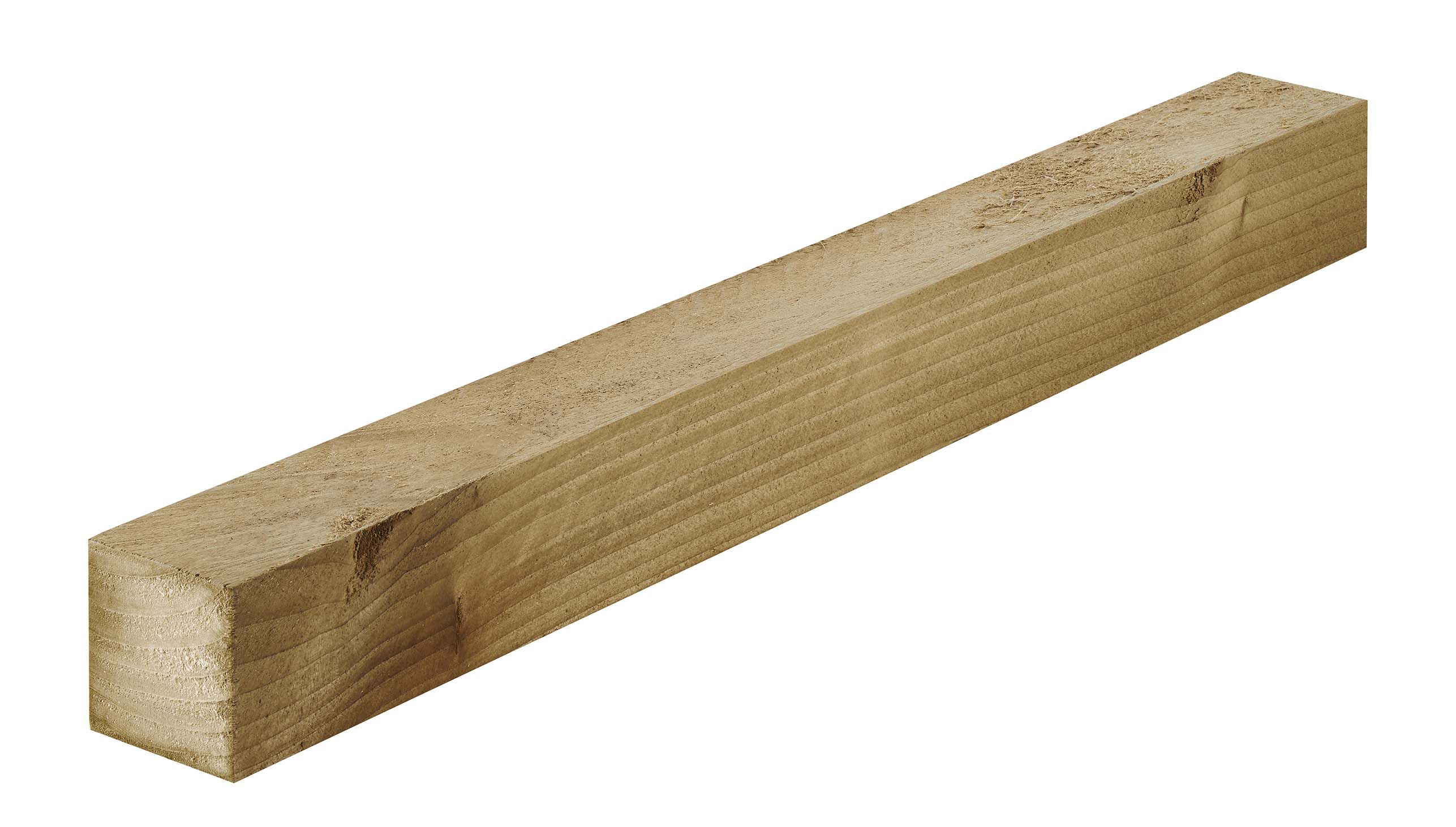 Treated Rough Sawn Treated Stick timber (L)1.8m (W)50mm (T)47mm