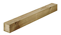 Treated Whitewood spruce Timber (L)2.4m (W)50mm (T)47mm, Pack of 8