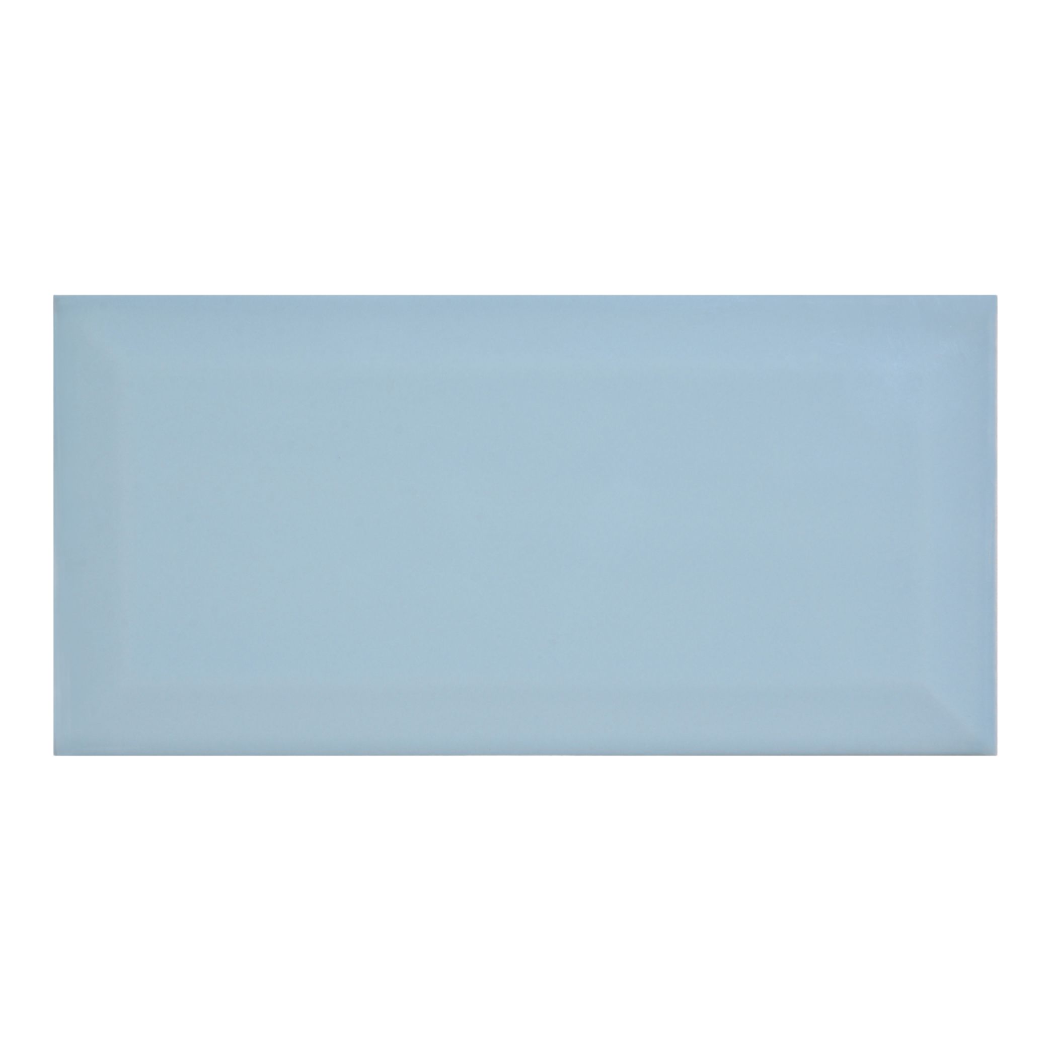 Trentie Blue Gloss Metro Ceramic Indoor Wall Tile Sample
