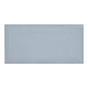 Trentie Grey Gloss Metro Ceramic Wall Tile Sample