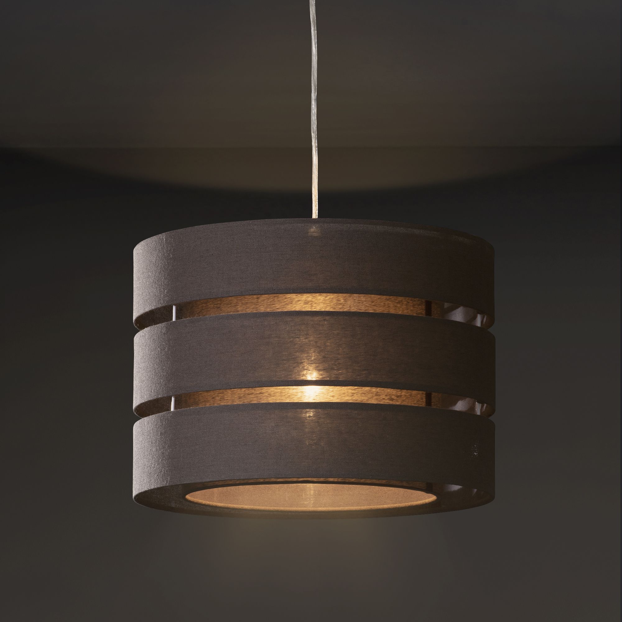 Grey and deals gold light shade