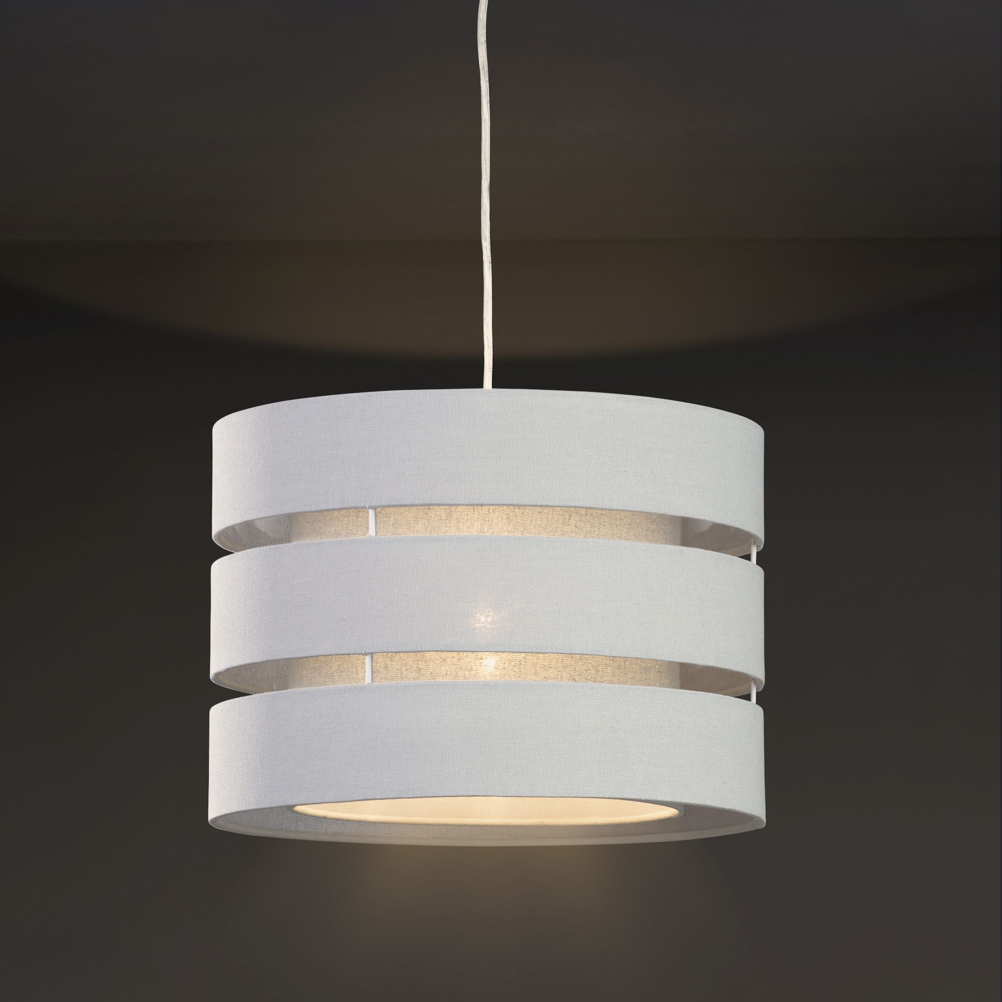 Trio Light Grey Light shade (D)28cm