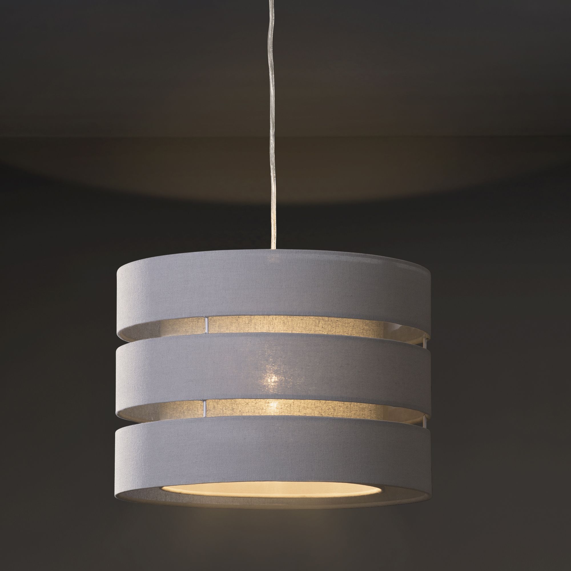 Trio Light Grey Light shade (D)35cm