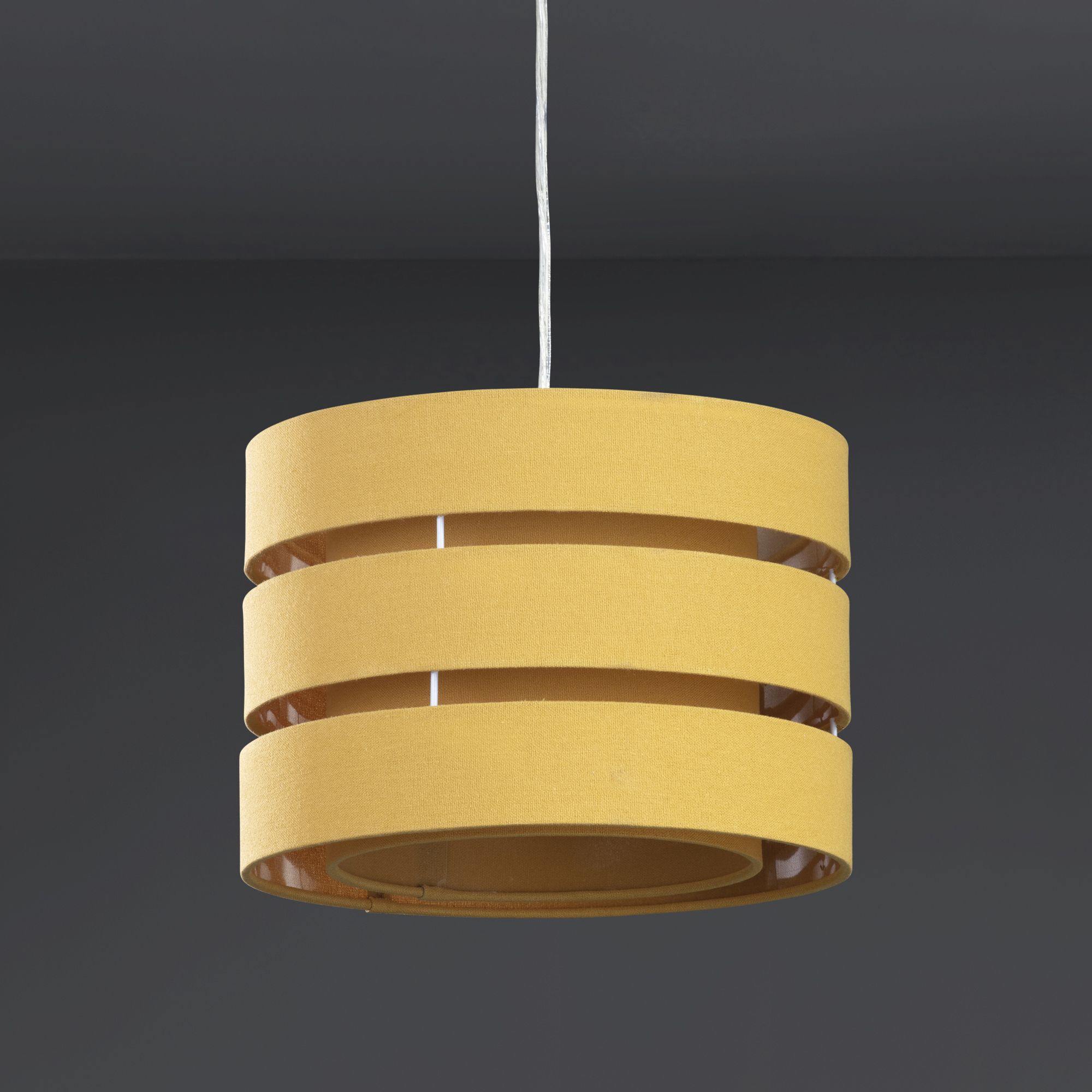 Trio Mustard yellow Light shade (D)28cm