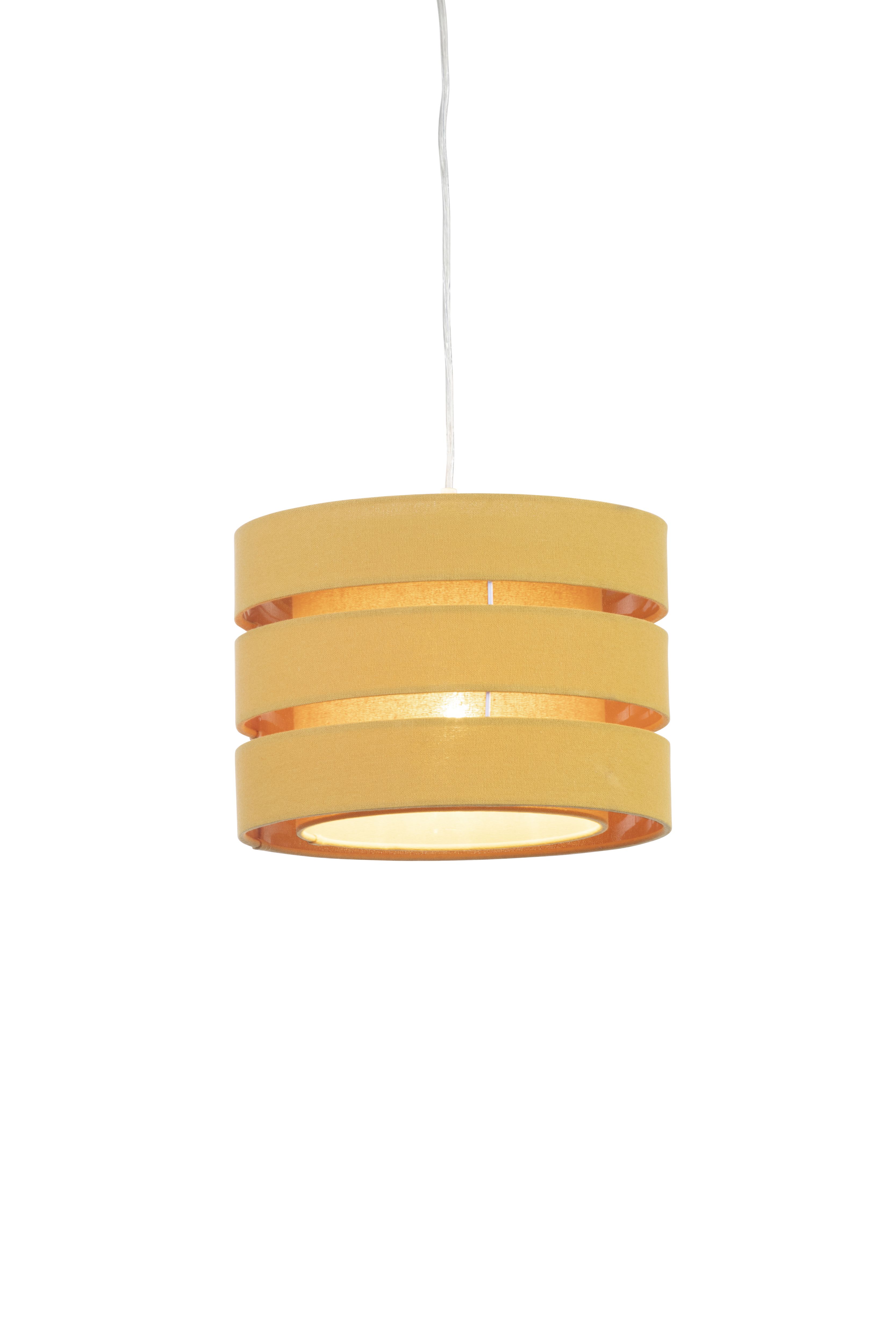 Trio Mustard yellow Light shade (D)28cm
