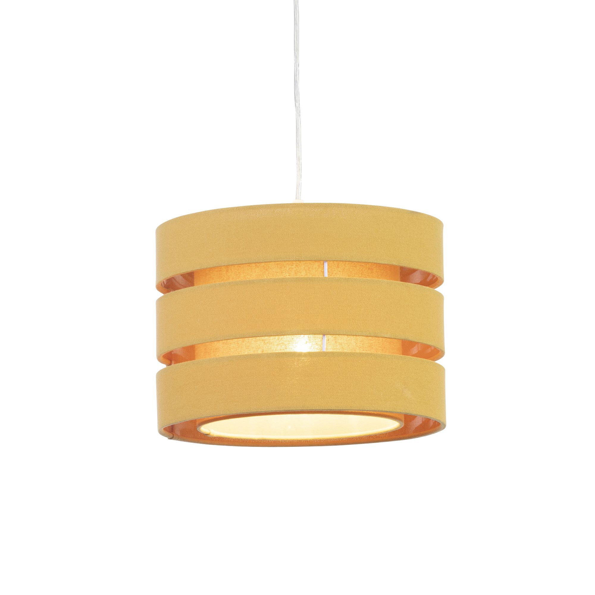 Trio Mustard yellow Light shade (D)28cm