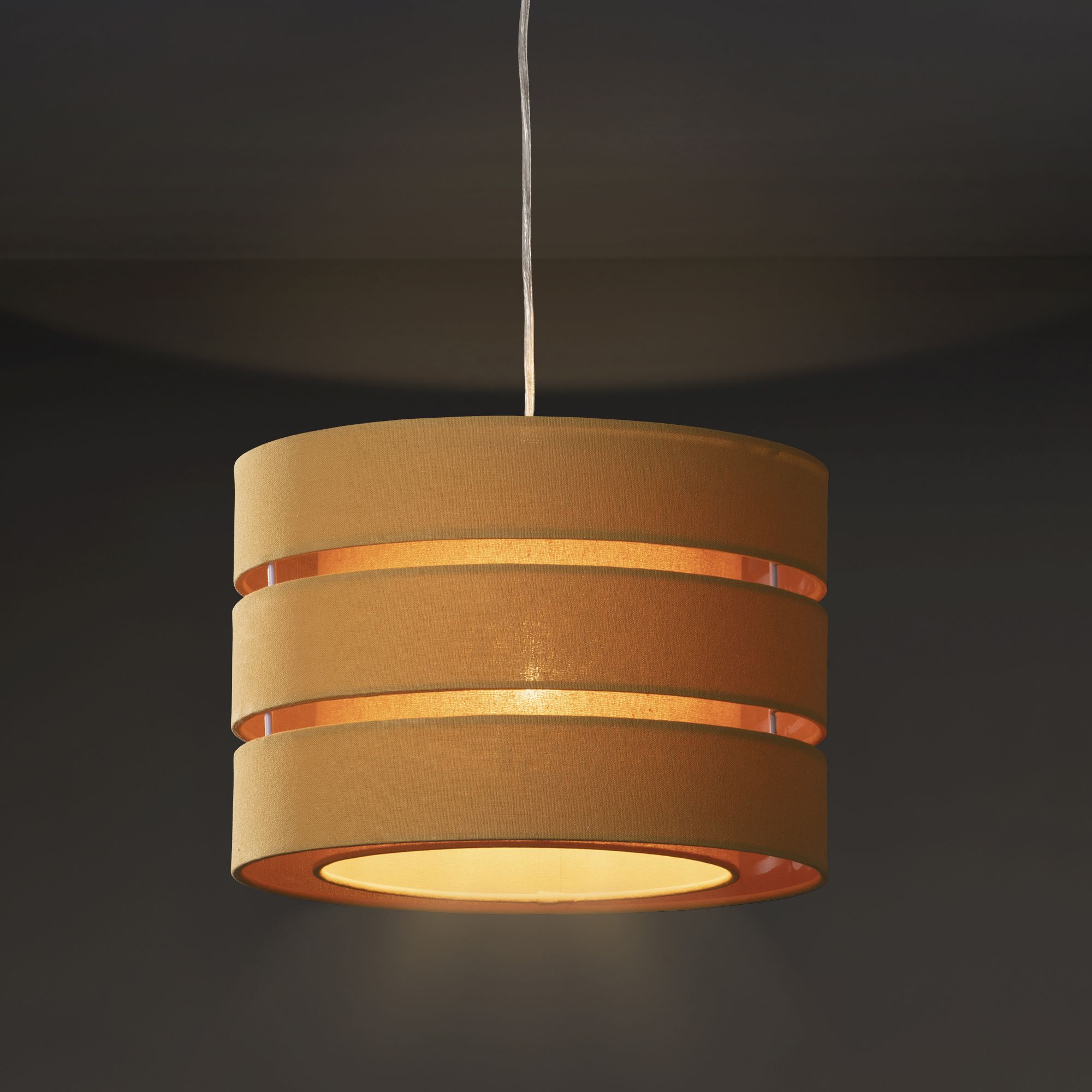 Trio Mustard yellow Light shade (D)35cm