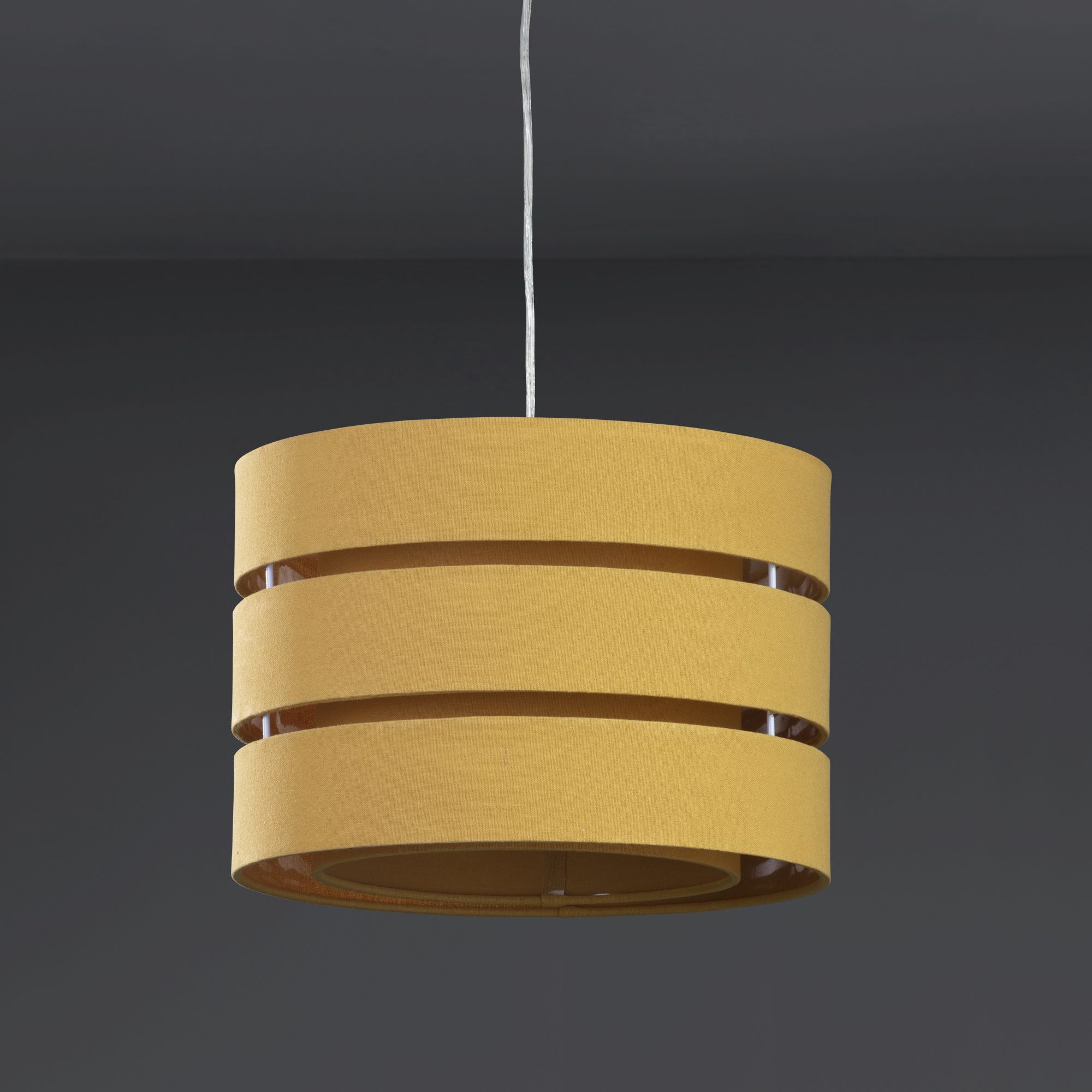 Trio Mustard yellow Light shade (D)35cm