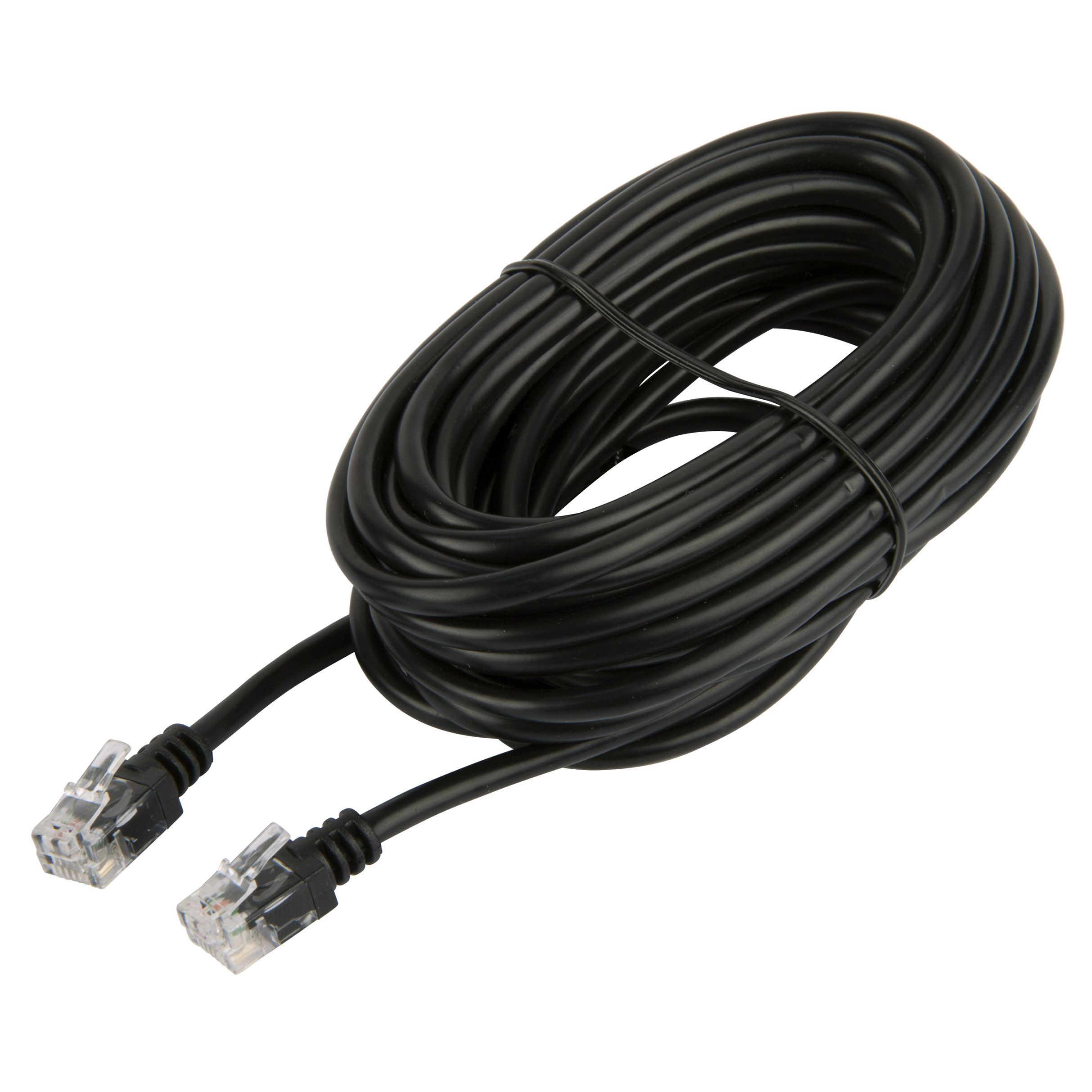 Tristar Black Ethernet cable, 5m