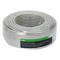 Tristar Cat 6 Grey Cable, 50m