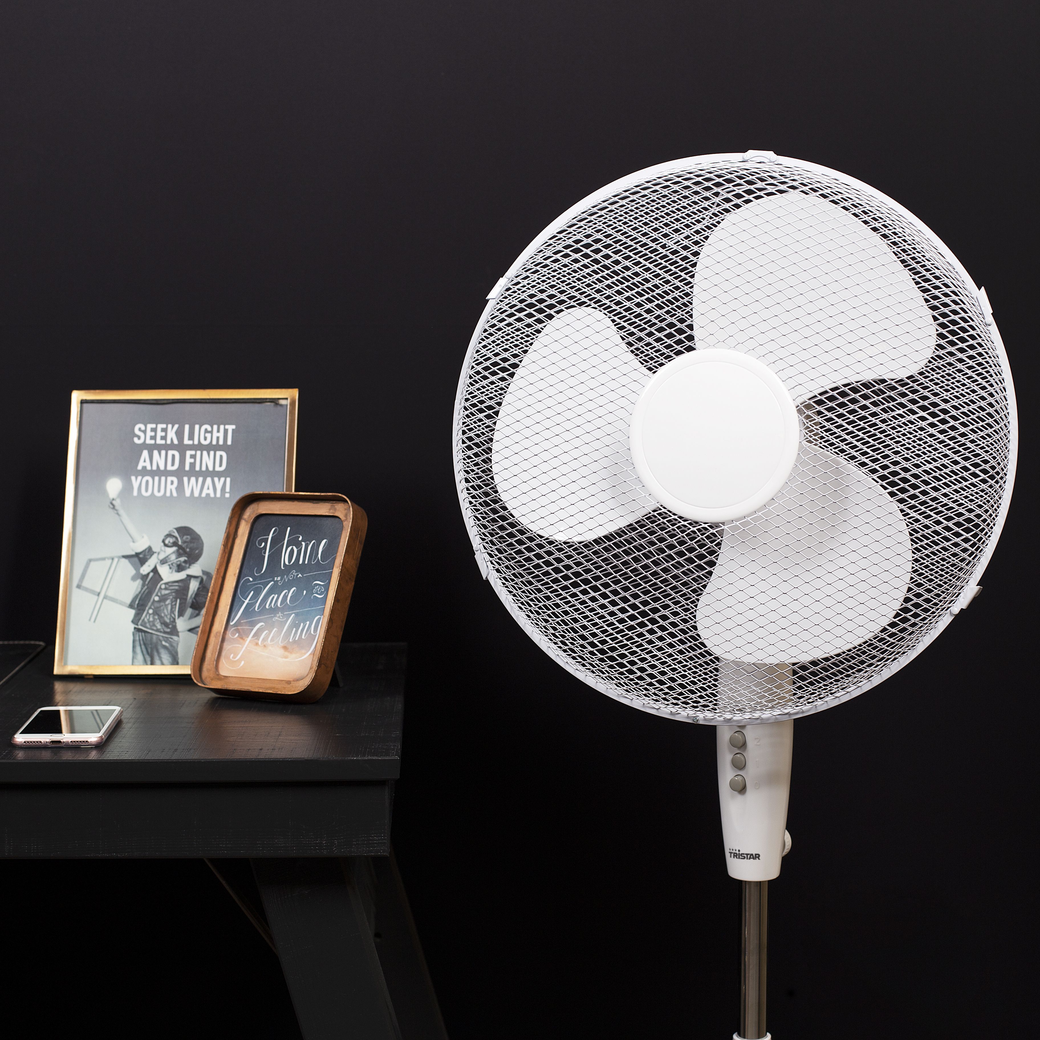 Tristar White 16" Floor VE-5836UK Fan